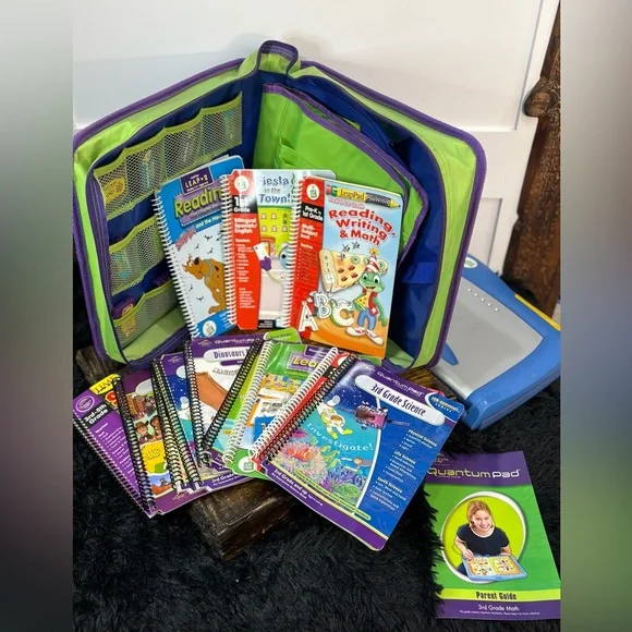 LeapFrog LeapPad Plus Writing System w/ Games & Books - Educational Toy - Picture 5 of 12